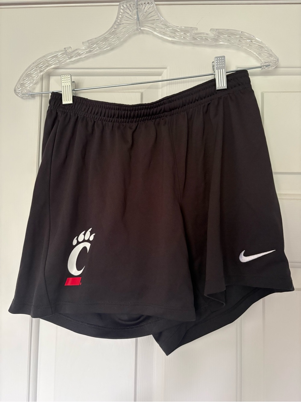 Nike Women’s Black Athletic Shorts with University of Cincinnati Logo